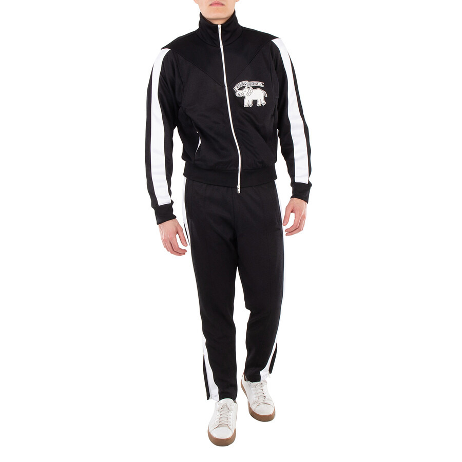 Kenzo Applique Logo Tapered Leg Pants - 6