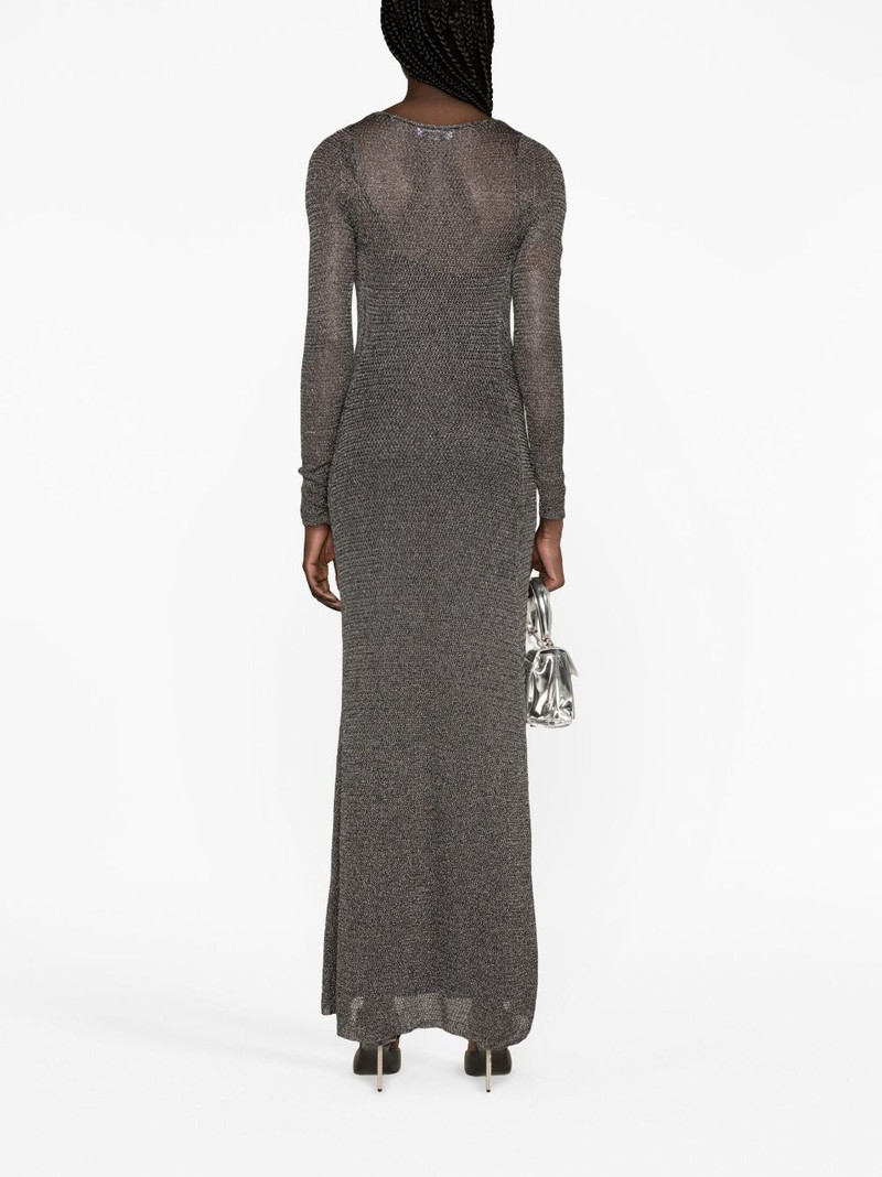cowl-neck maxi dress 4