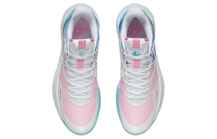 Li-Ning Sonic 9 Team Low 'White Prism Pink' ABPS023-1 - 5
