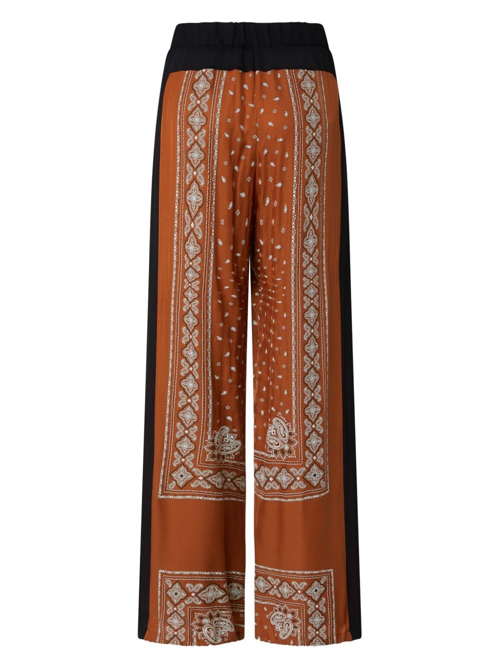 bandana-print trousers - 2