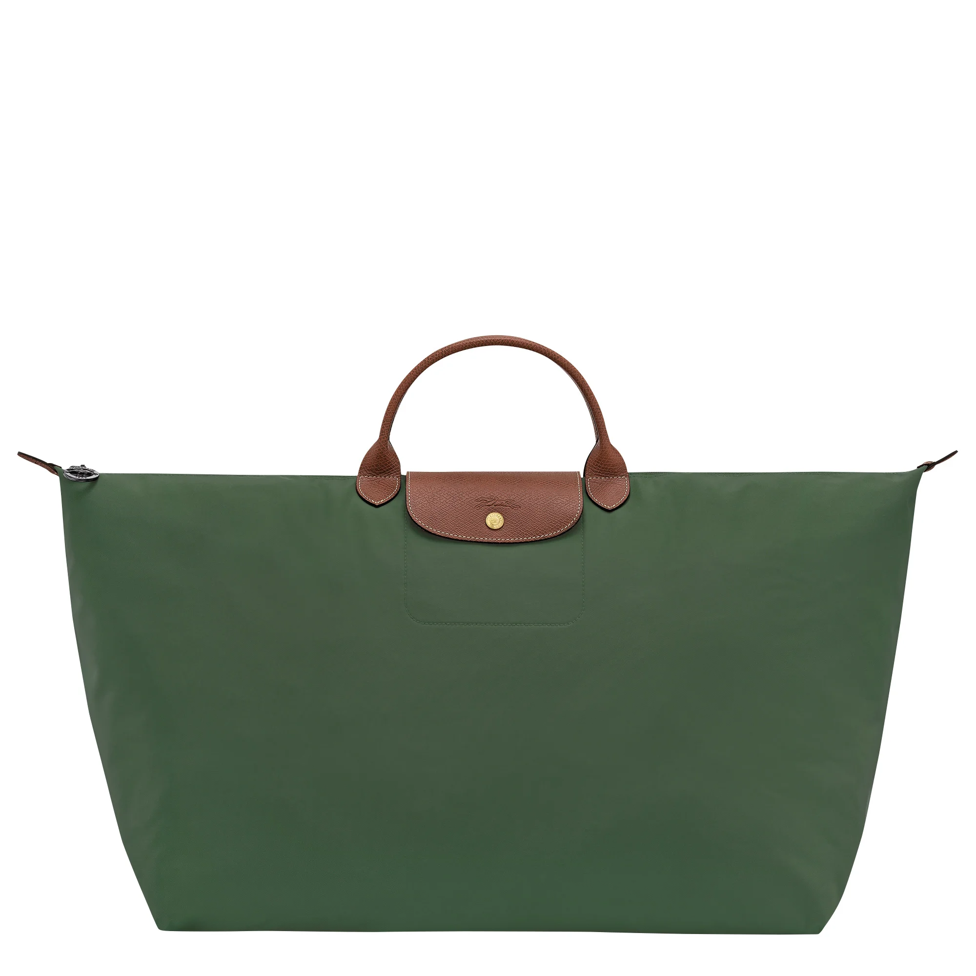 Le Pliage Original XL Travel bag British Green - Recycled canvas - 1