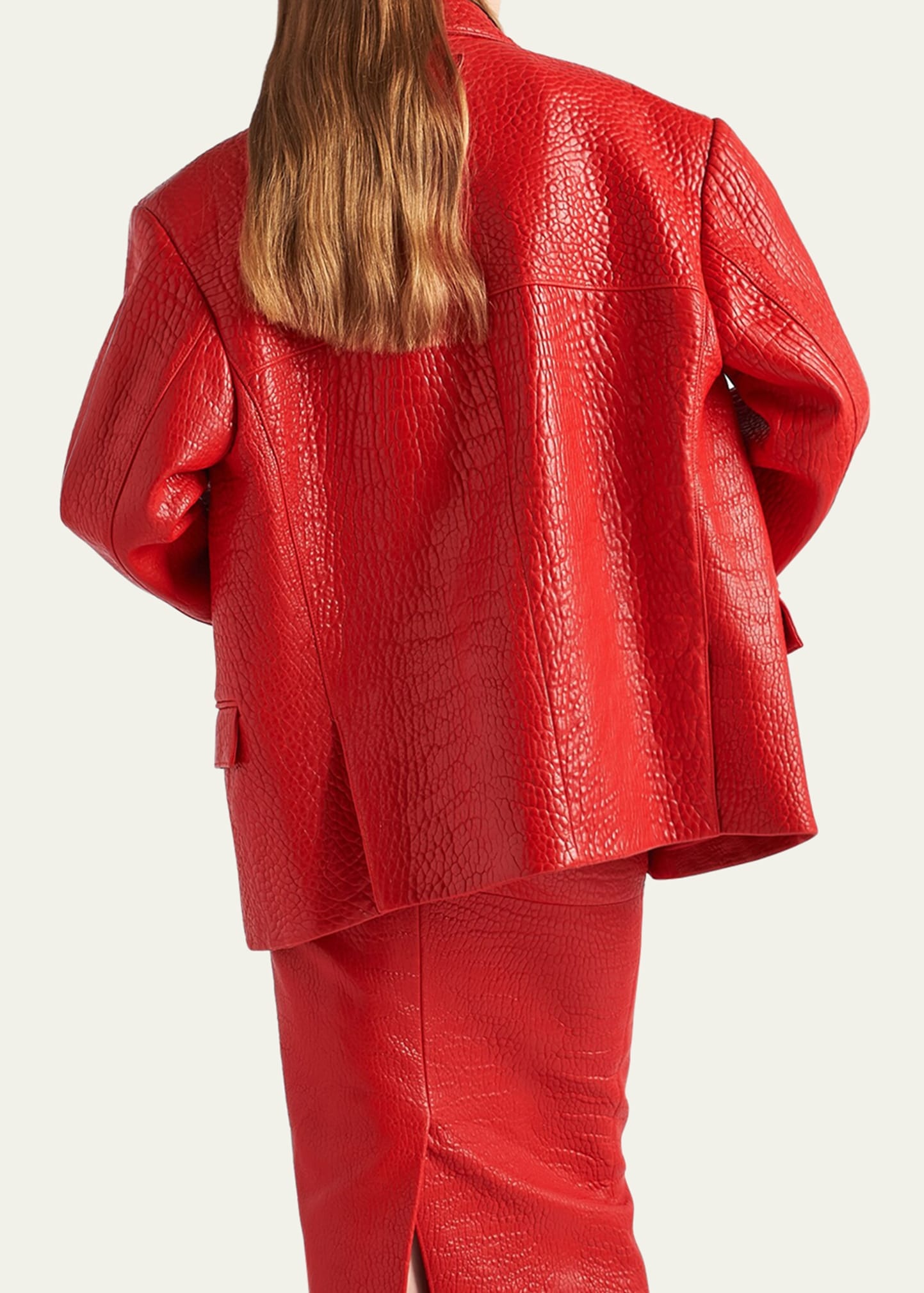 Tailored Napa Leather Jacket - 3