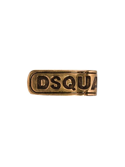 DSQUARED2 logo-engraved money clip outlook