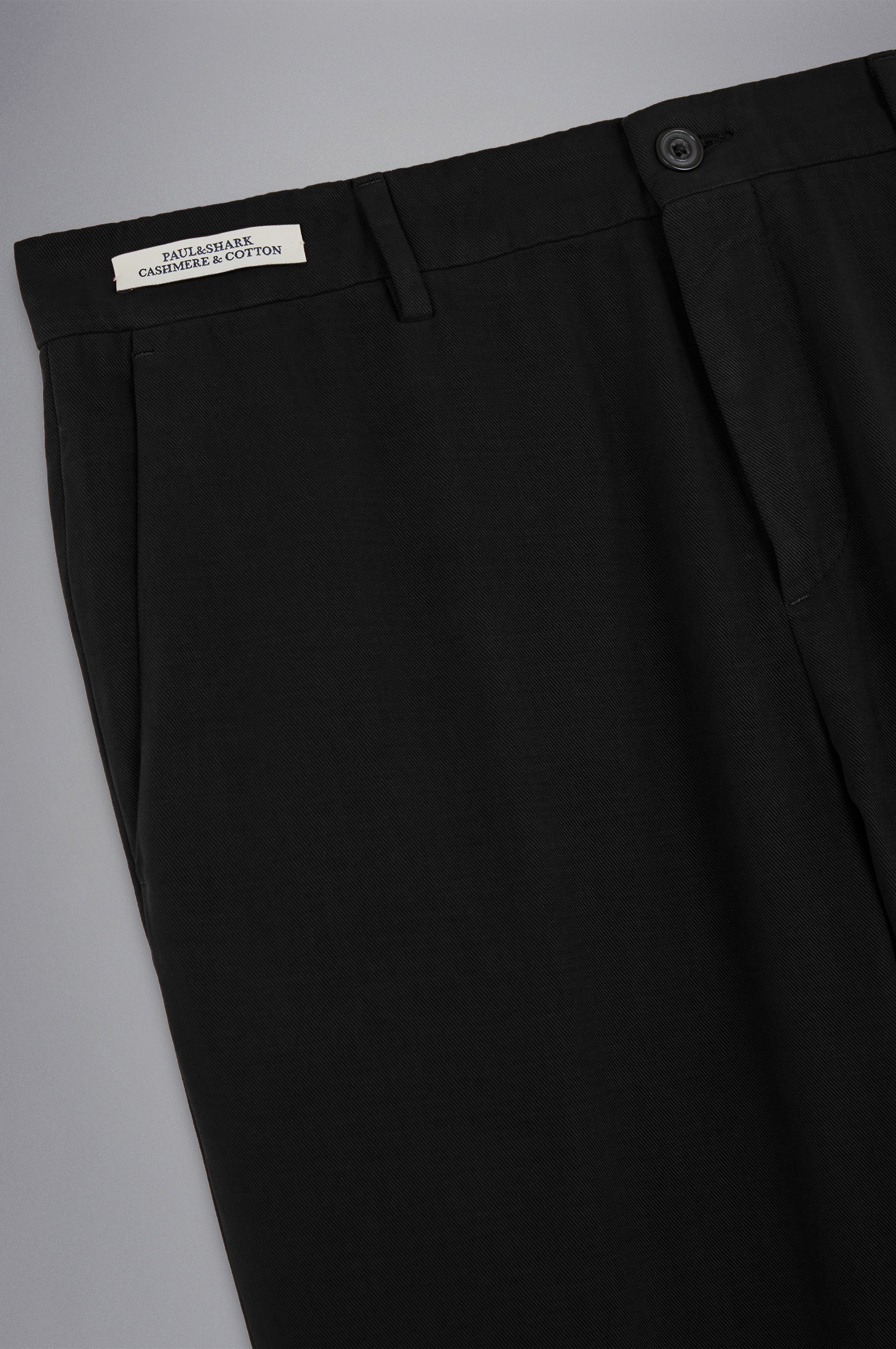 CASHMERE AND COTTON CHINO TROUSERS - 6