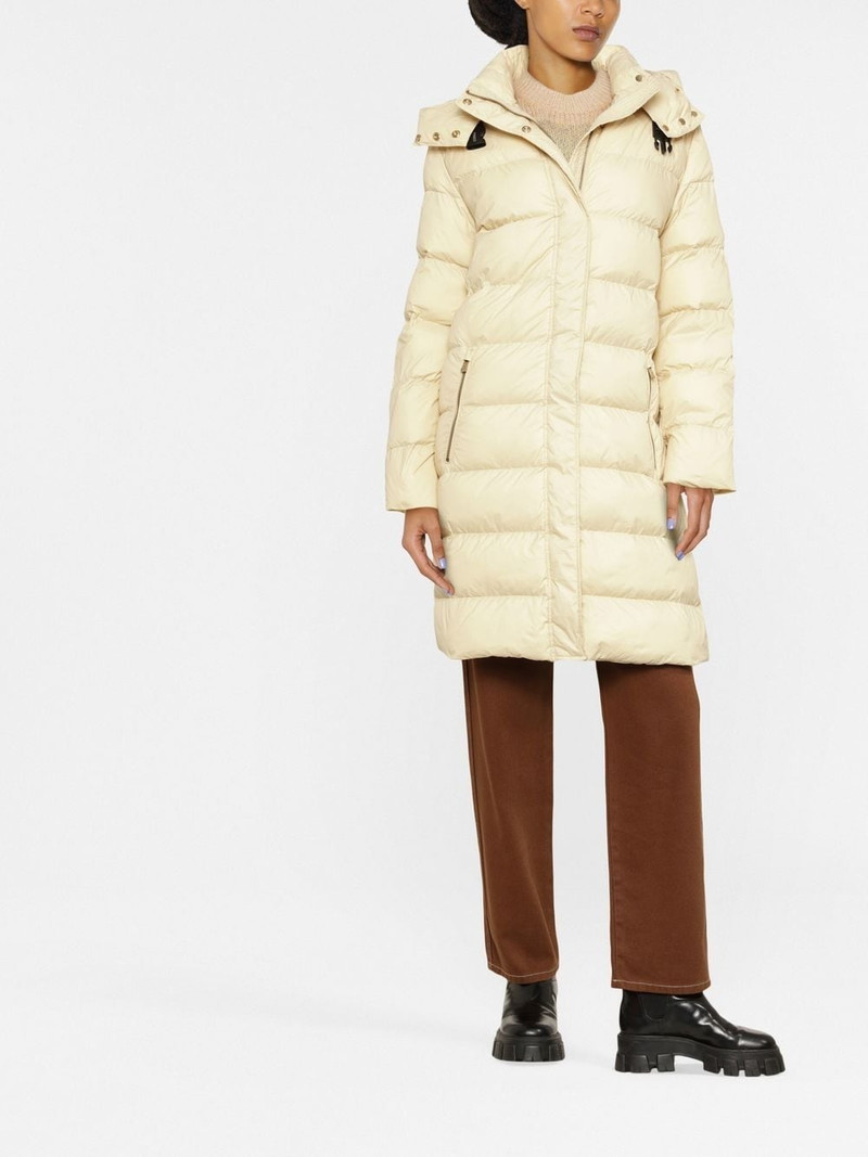 PINKO zip-fastening padded coat outlook