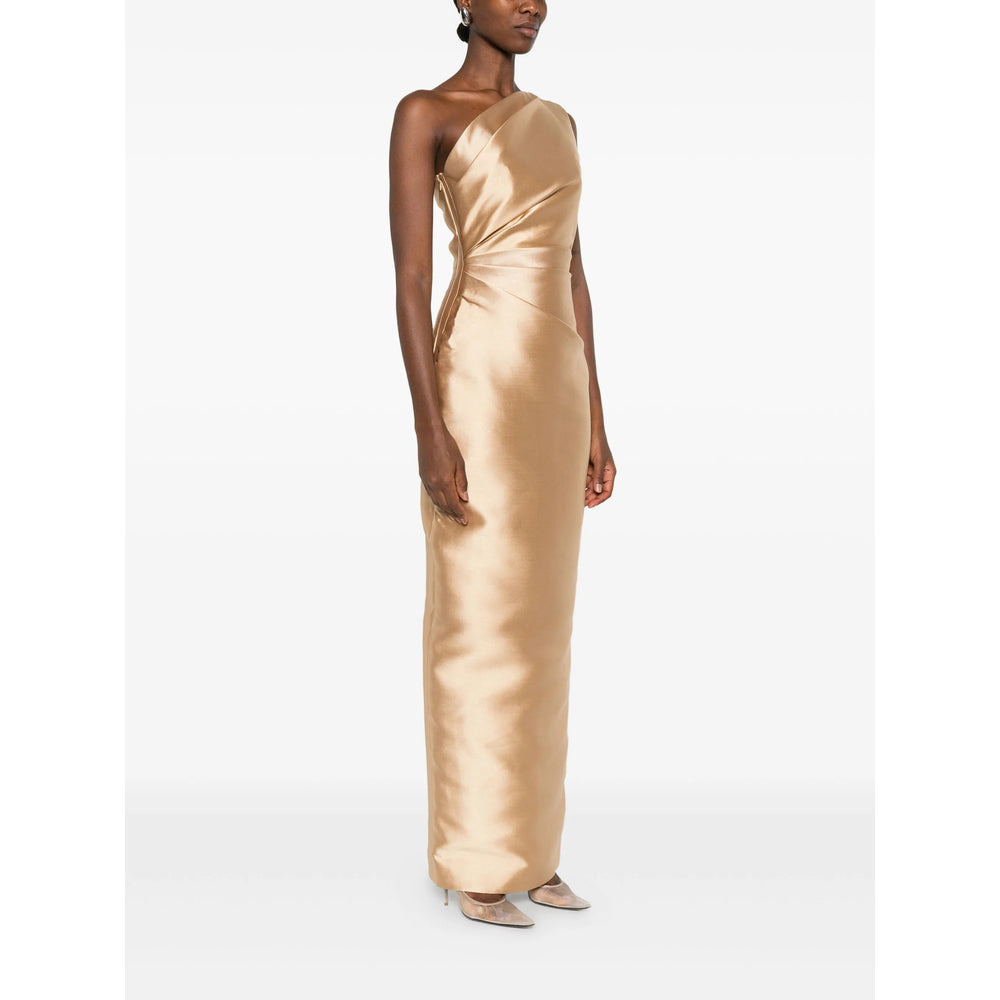 Solace London Gold Dresses - Evening Dresses Women - 5