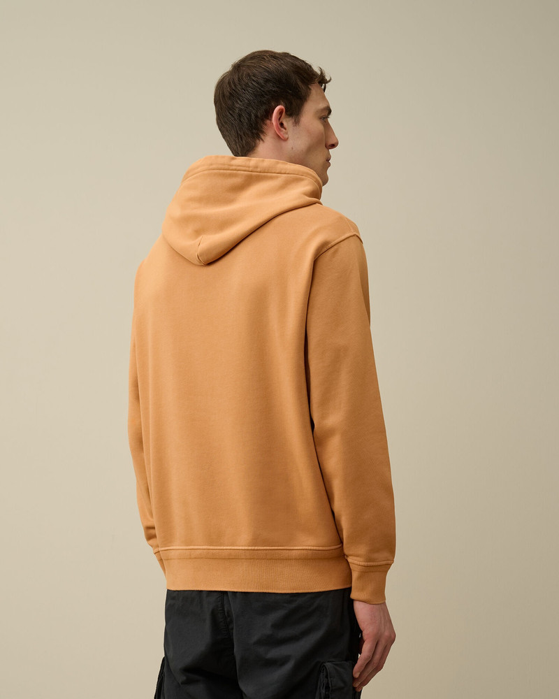 Cotton Diagonal Fleece Logo Hoodie 3