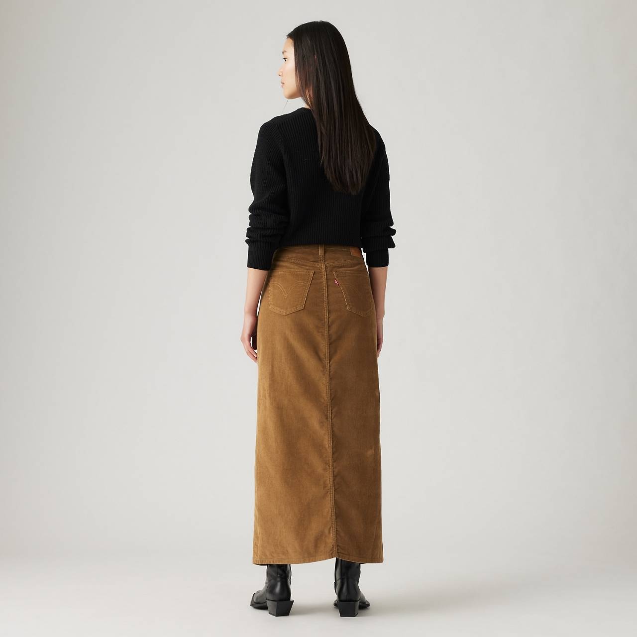 ANKLE COLUMN SKIRT - 5