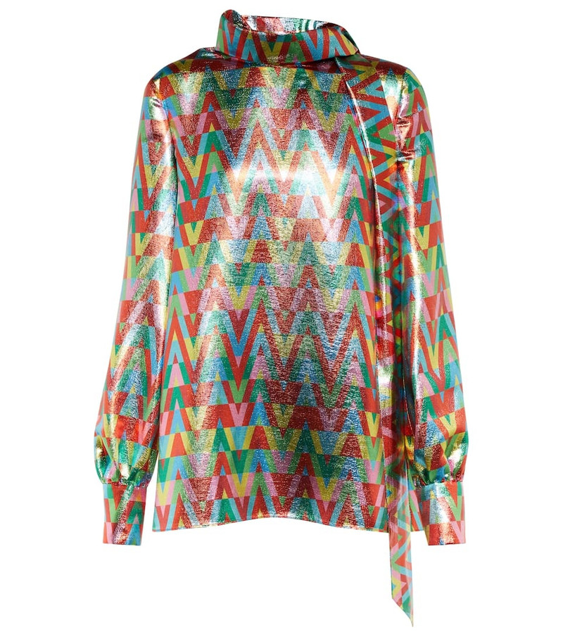Jacquard blouse - 1