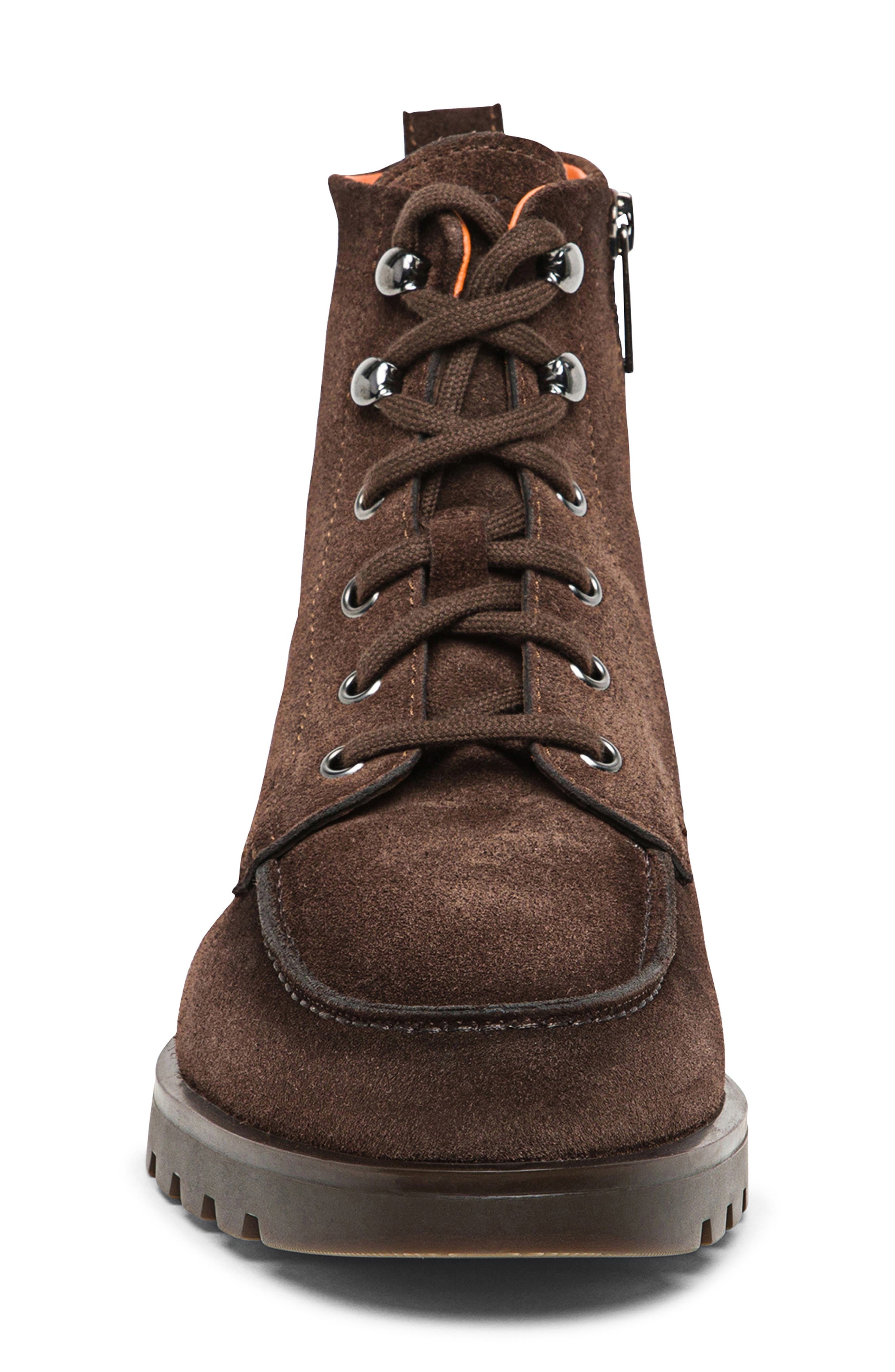 Santoni Flair Boot in Dark Brown at Nordstrom - 4