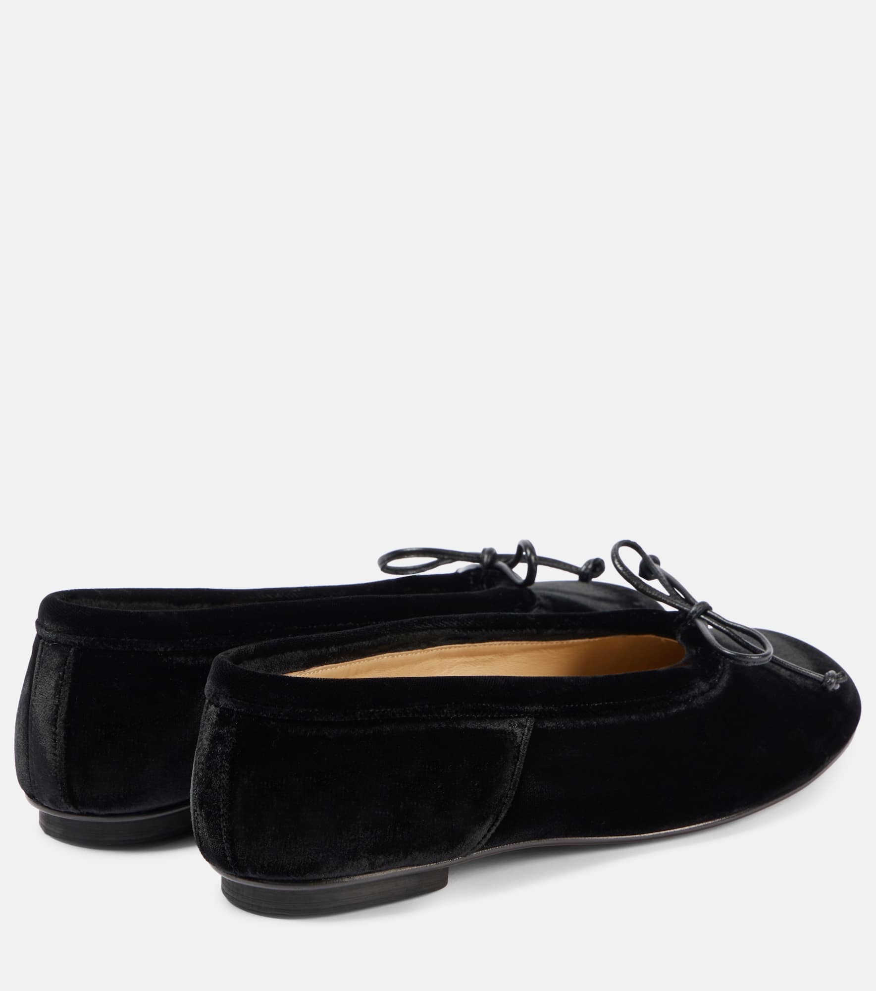 Mica velvet ballet flats - 2