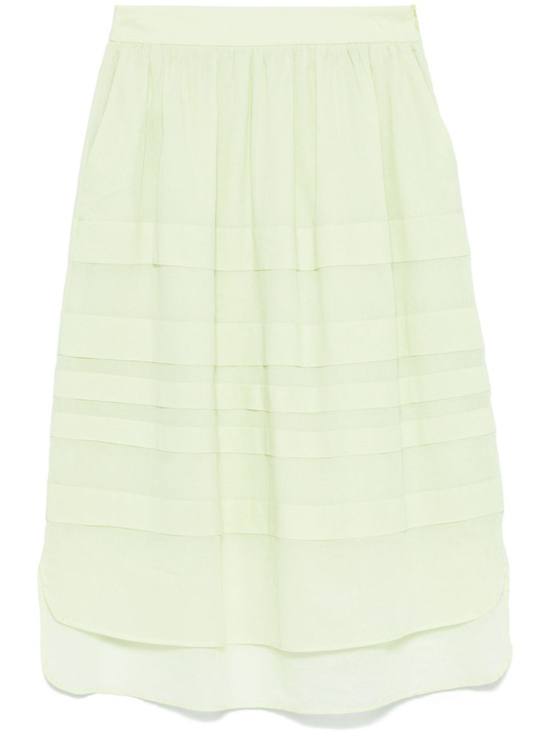 ribbed midi skirt 1