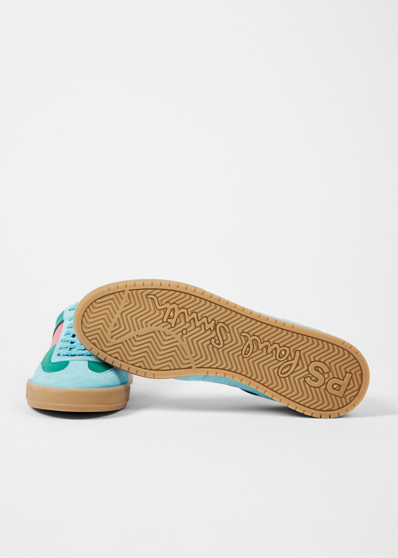 Paul Smith Women's Turquoise Blue 'Dover' Trainers outlook