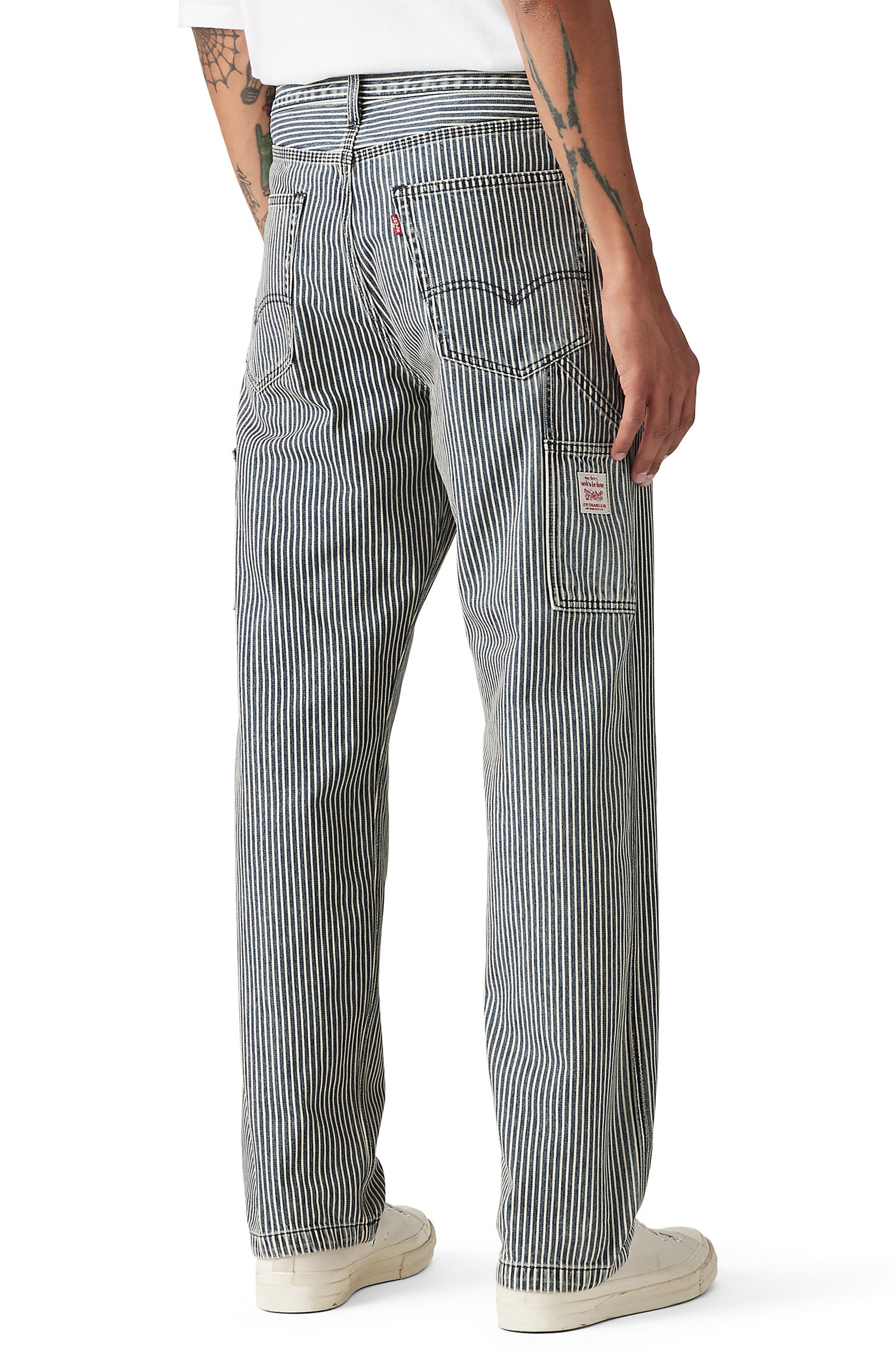 levi's 568™ Stripe Loose Straight Leg Carpenter Jeans in Agred Rr Stripe at Nordstrom - 2