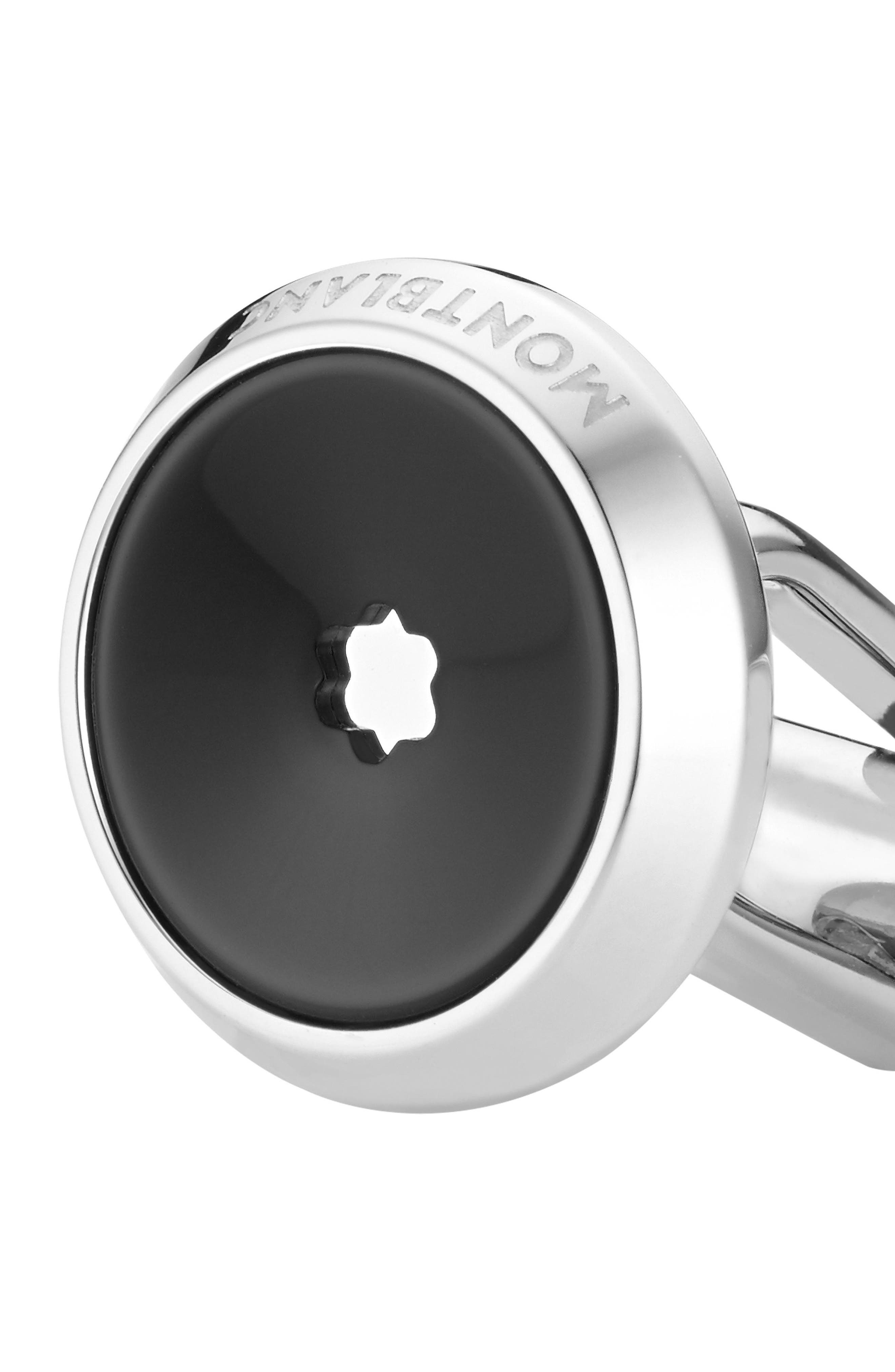 Montblanc Star Cuff Links in Black at Nordstrom - 2