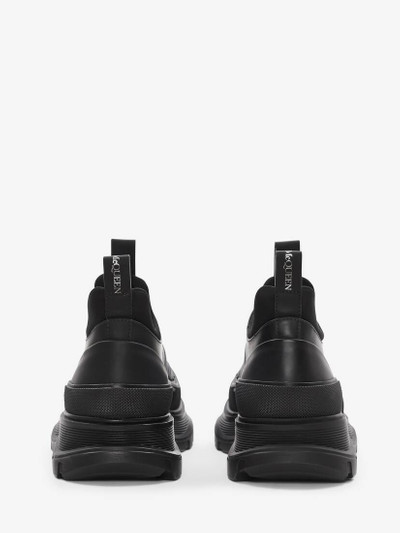 Alexander McQueen Men's Tread Slick Moto Shoe in Black outlook