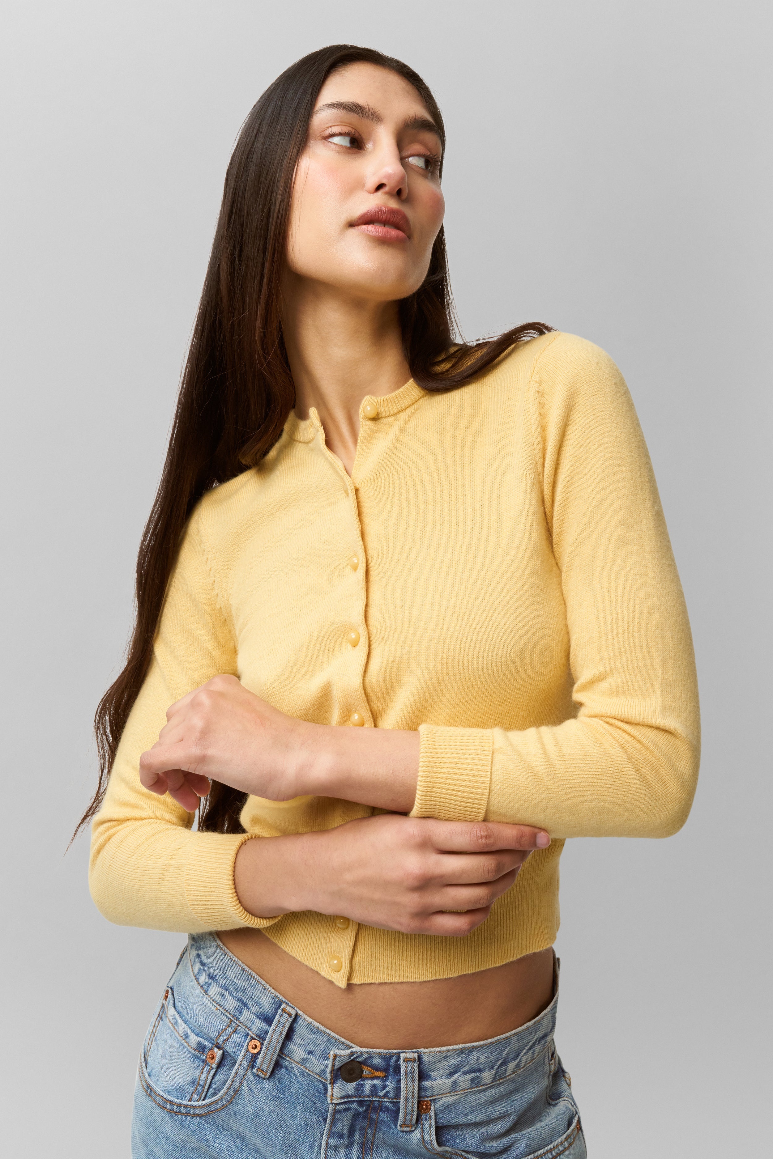 EMELIE CROPPED CARDIGAN - 4