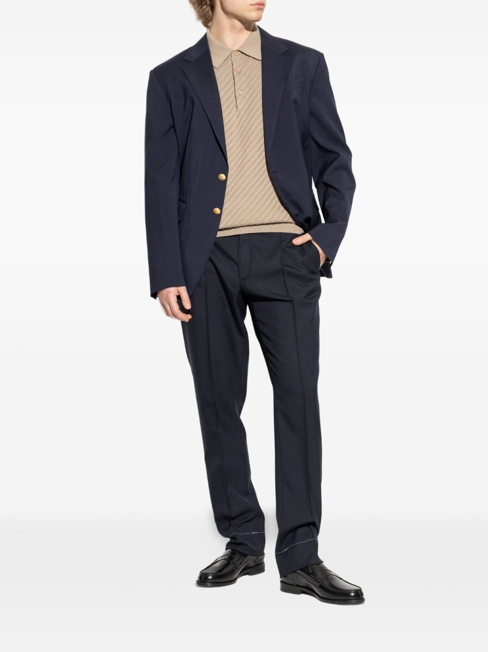 pleated tailored trousers - 2