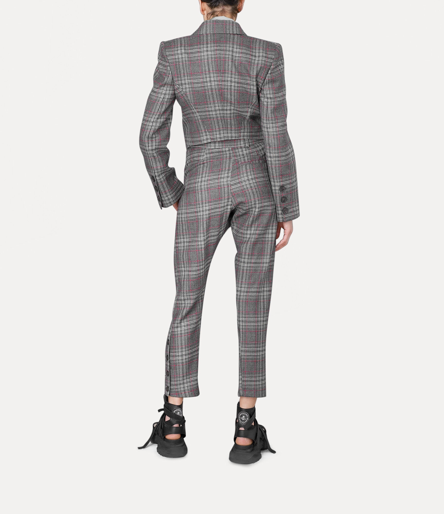 LOU LOU SPENCER JACKET TARTAN - 3