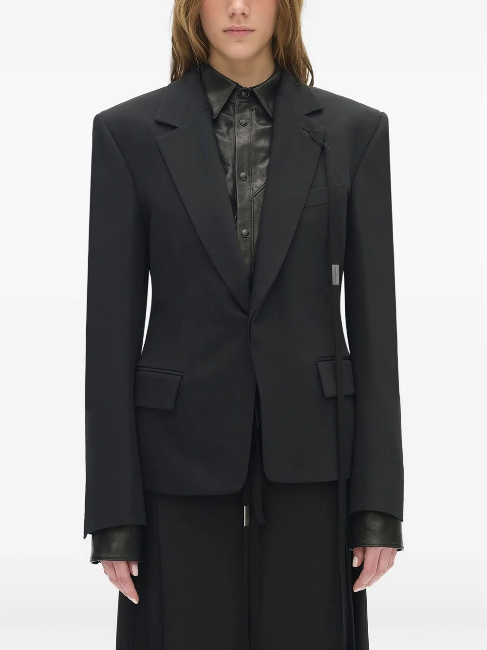 Rachele single-breasted blazer - 1