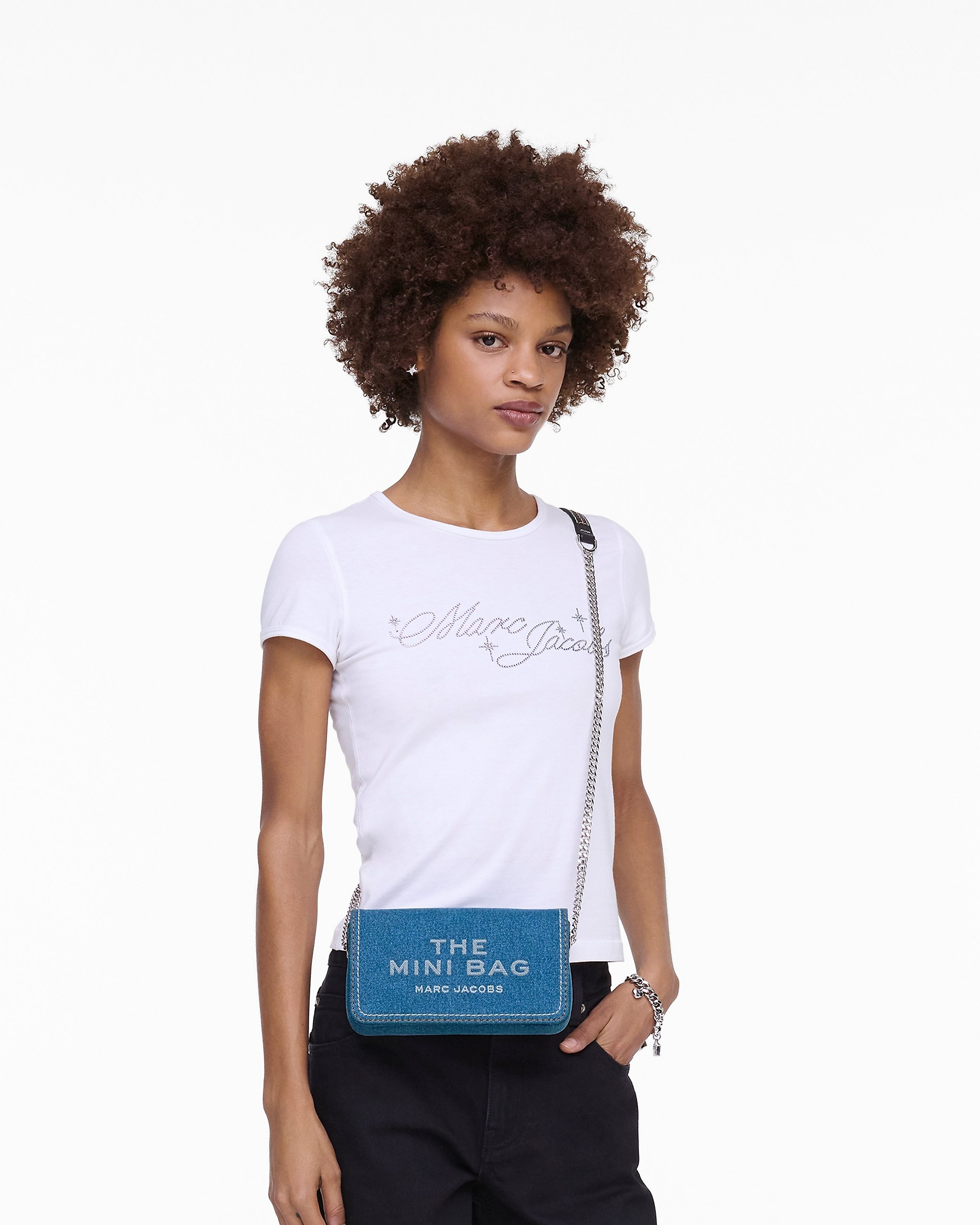 THE DENIM CHAIN MINI BAG - 2