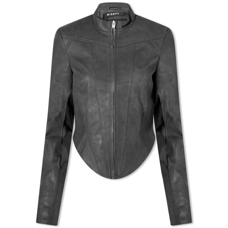 MISBHV Faux Leather Jacket 1