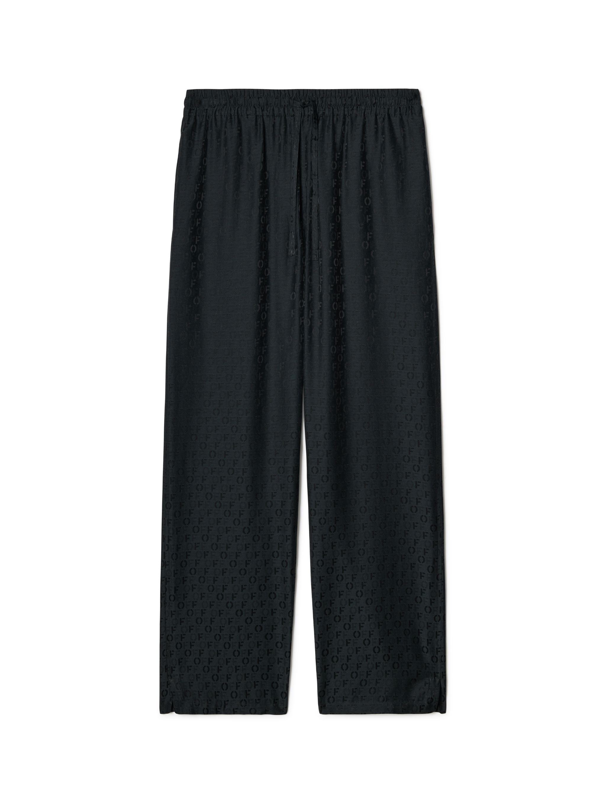 Off Ao Jacquard Silkcot Pajama Pant - 1