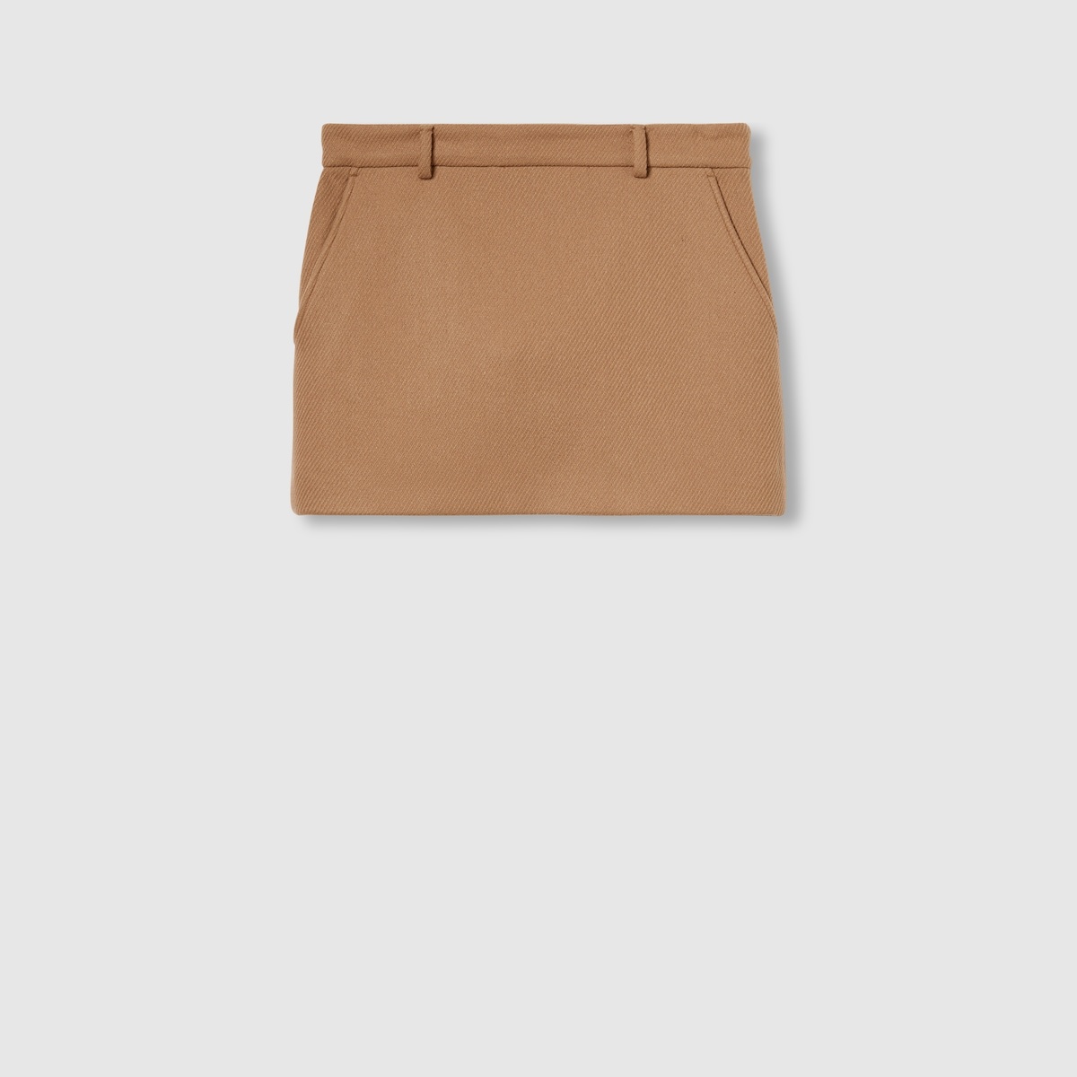Wool cashmere skirt - 1