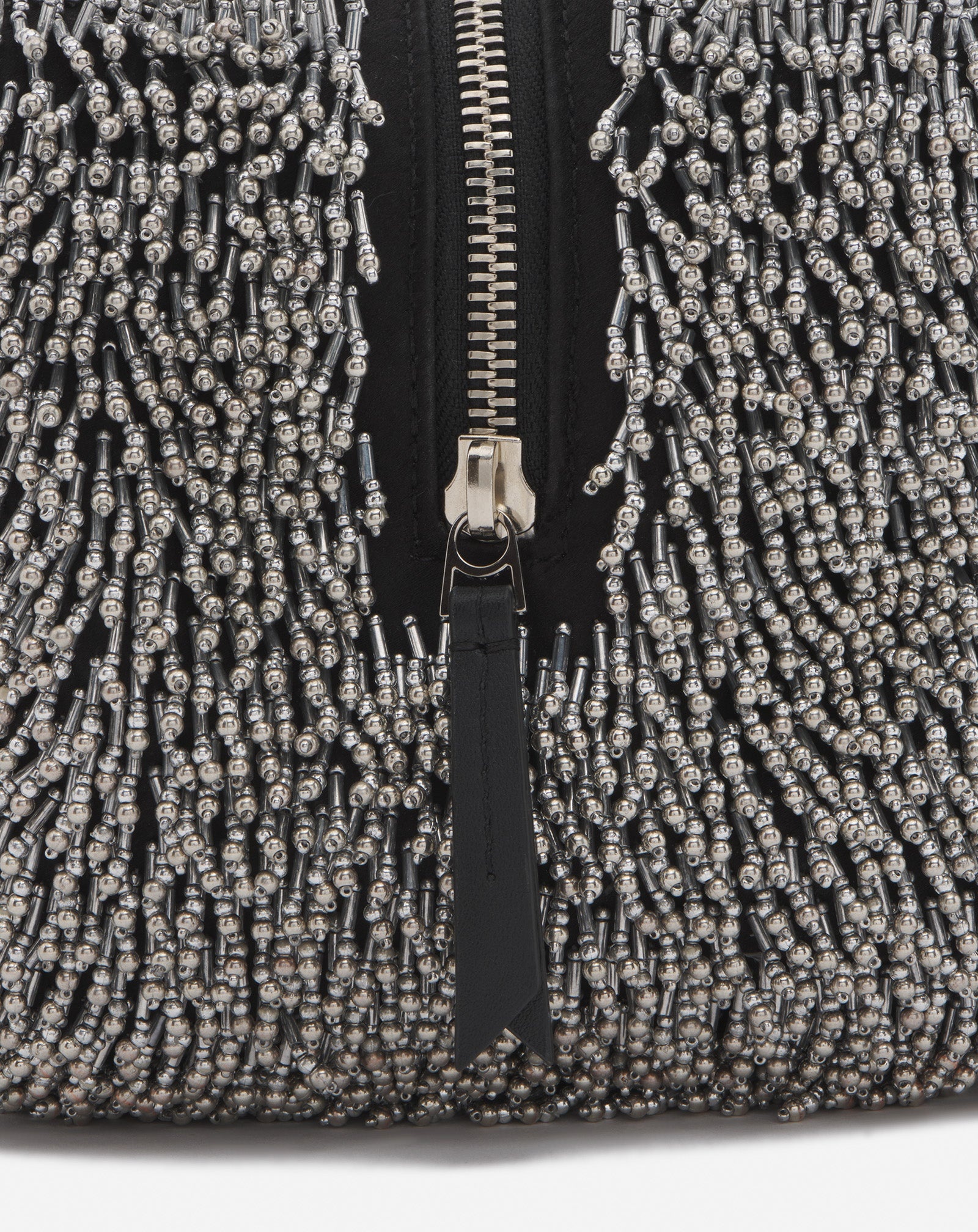 TEMPO BY LANVIN EMBROIDERED LEATHER BAG - 7