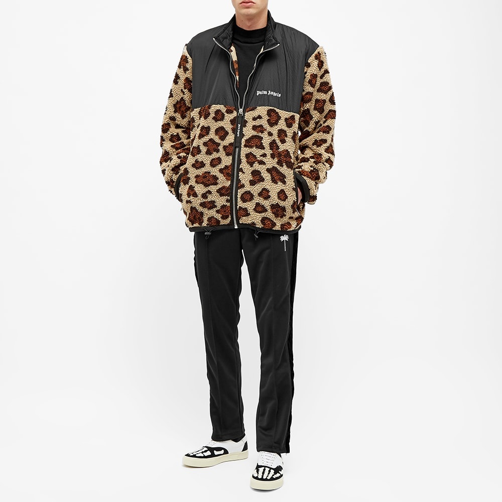 Palm Angels Animal Sherpa Fleece Jacket - 6