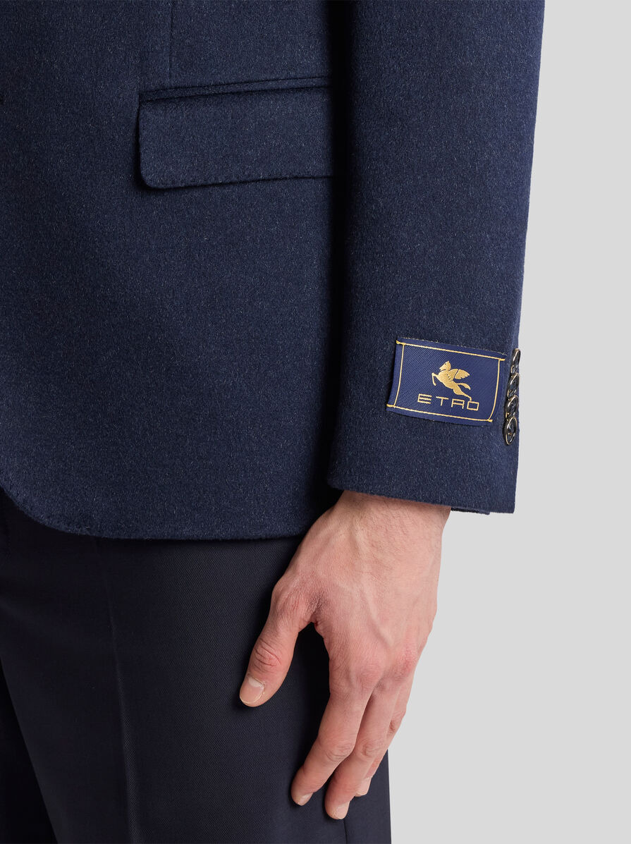 SINGLE-BREASTED CASHMERE JACKET - 2