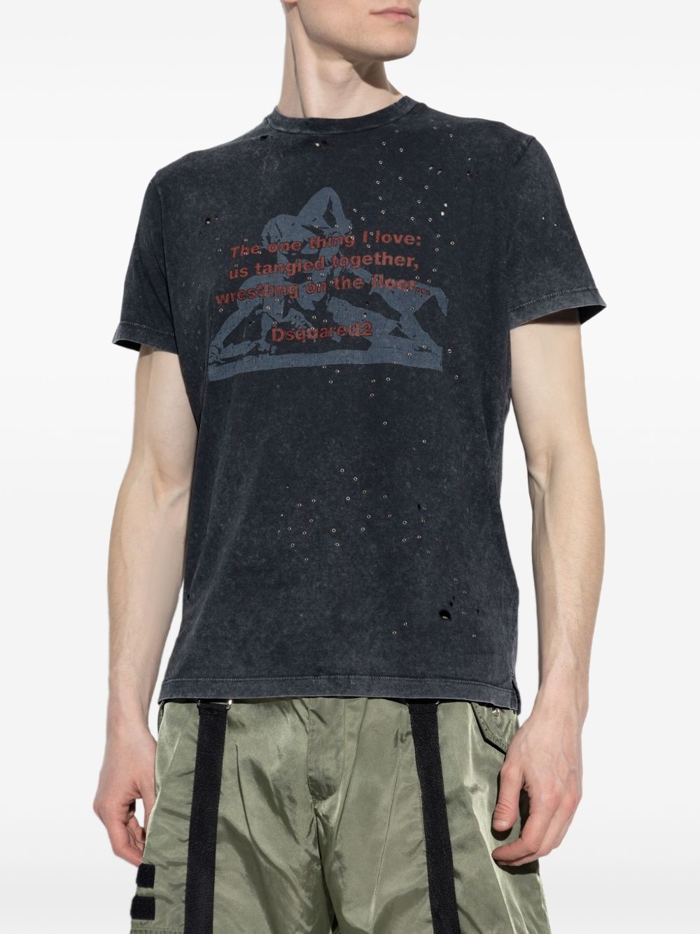 printed t-shirt - 3