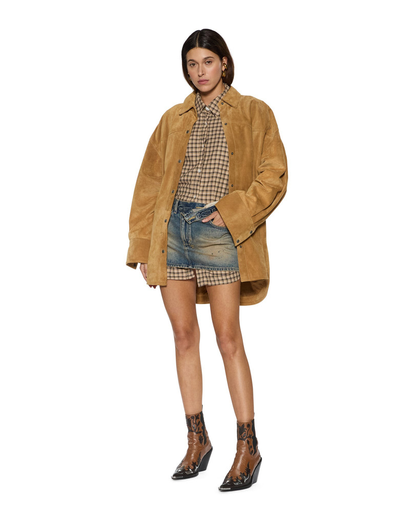 Ksubi BOXER SHORTS TAN PLAID outlook