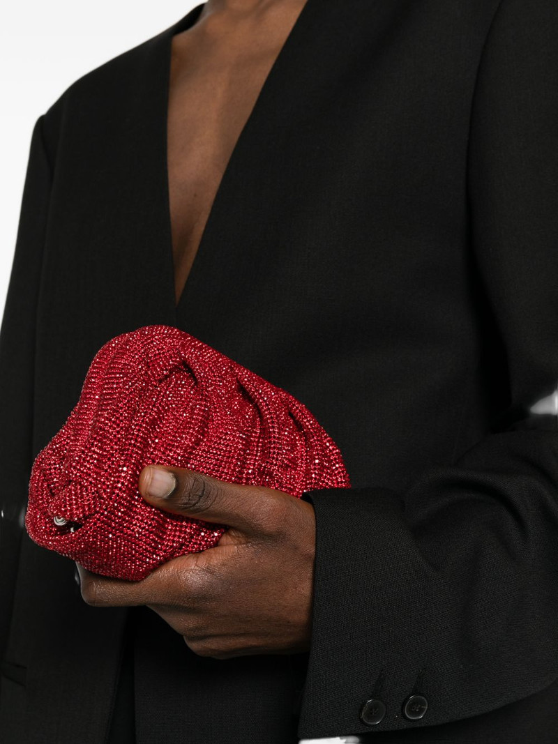 BENEDETTA BRUZZICHES crystal-embellished clutch bag outlook