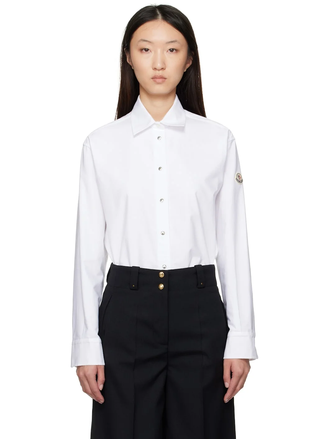 White Canvas Shirt - 1