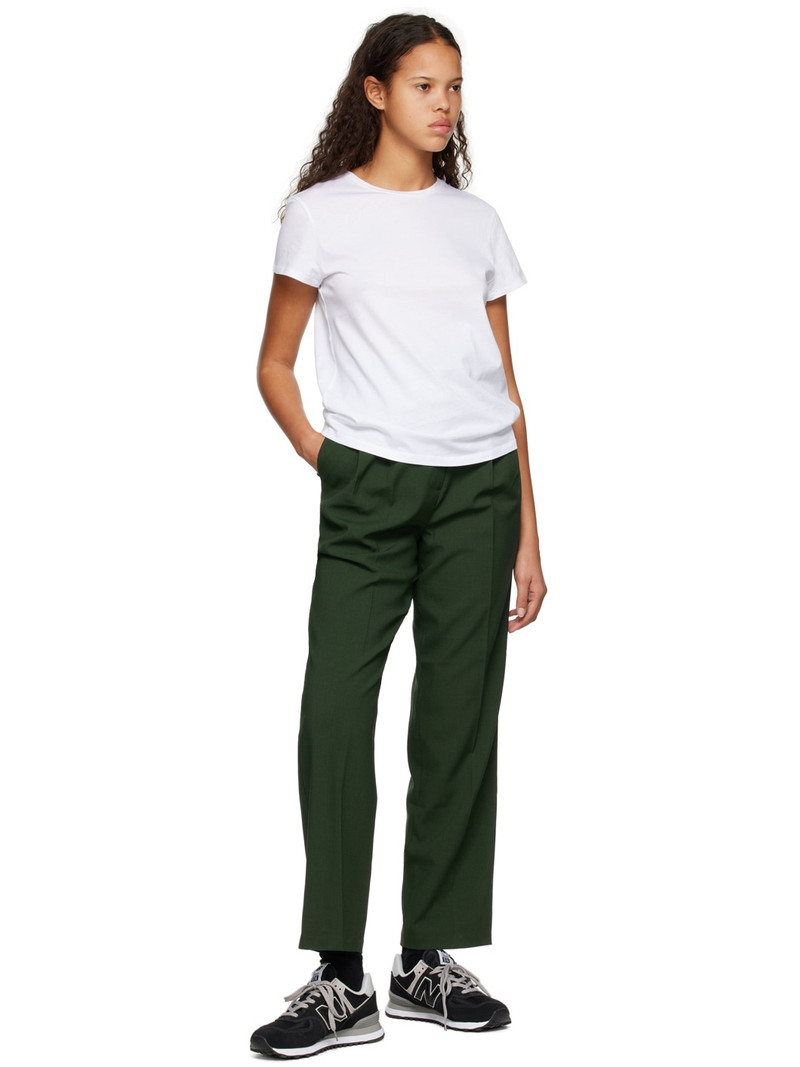 The Frankie Shop Green Bea Trousers outlook