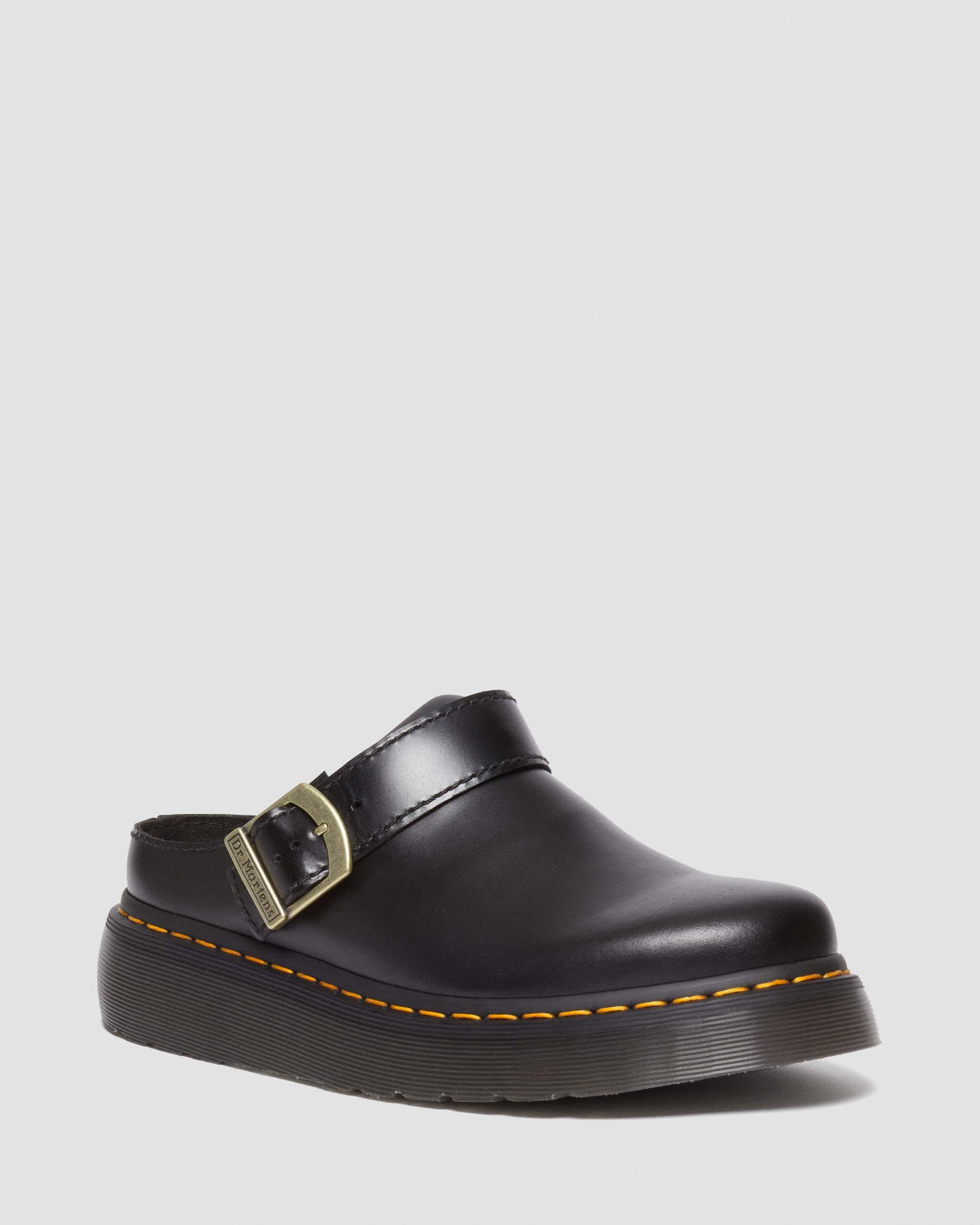 Laketen Atlas Leather Slingback Platform Mules - 5
