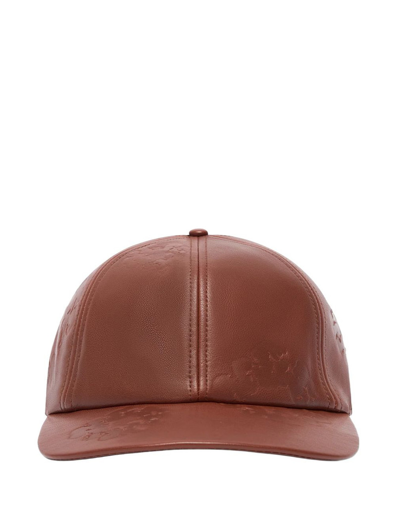 Wreath leather cap 1