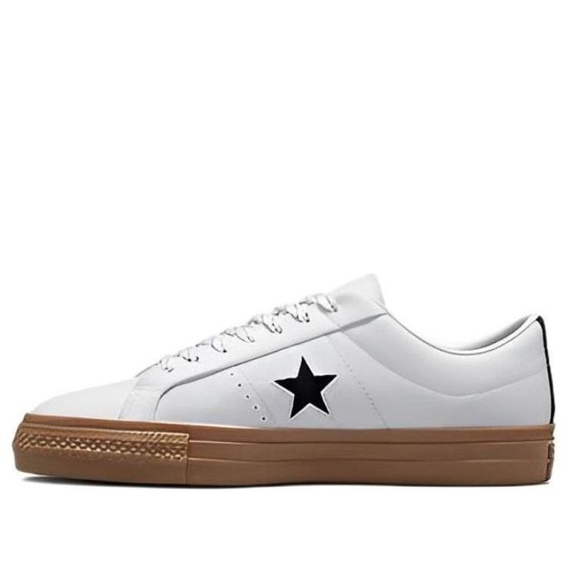 Converse One Star Pro Low 'White Dark Gum' A03216C 1