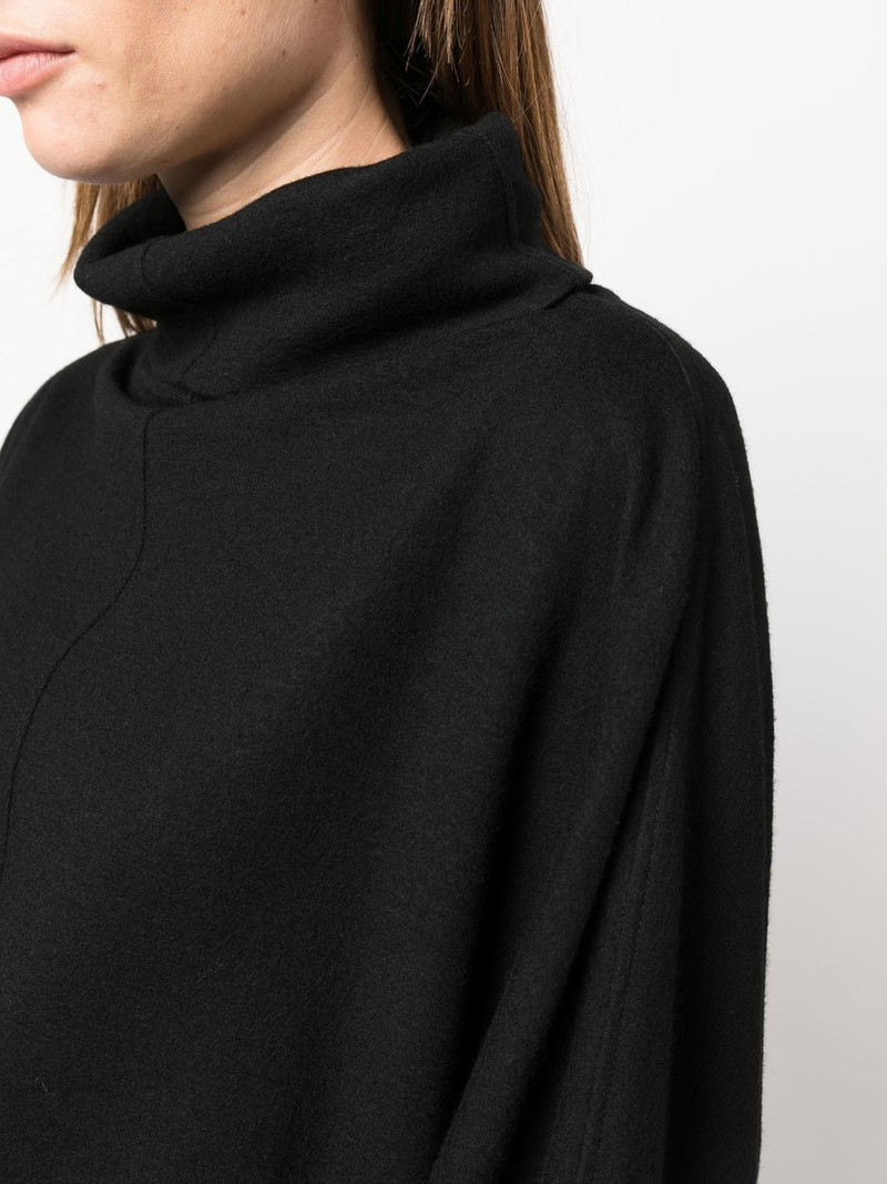 mock-neck wide-sleeved top 5