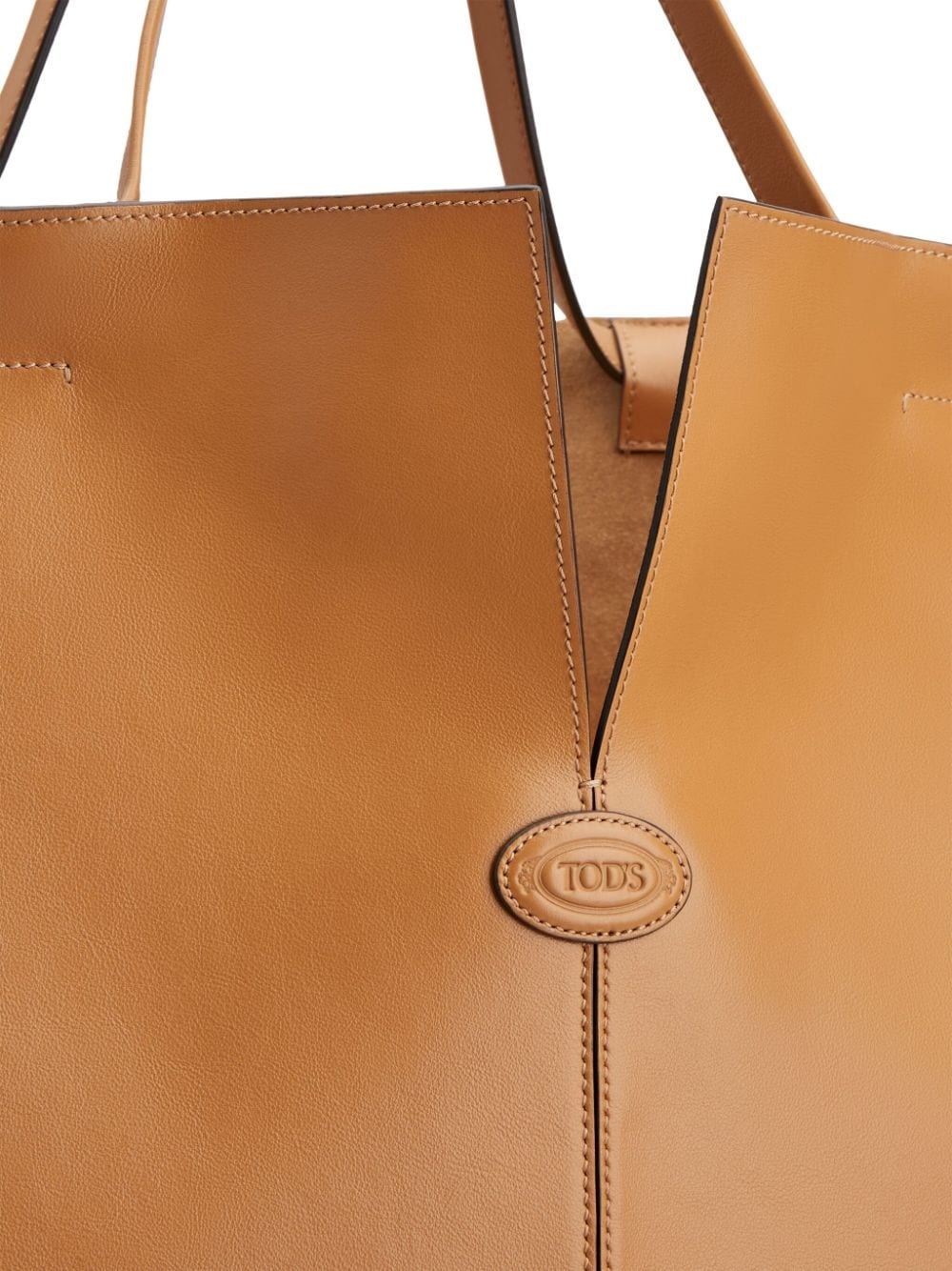 leather tote bag - 5