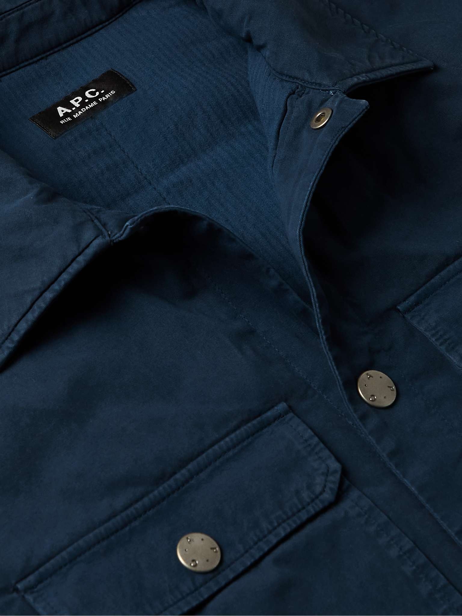 Alex Cotton-Twill Shirt Jacket - 5