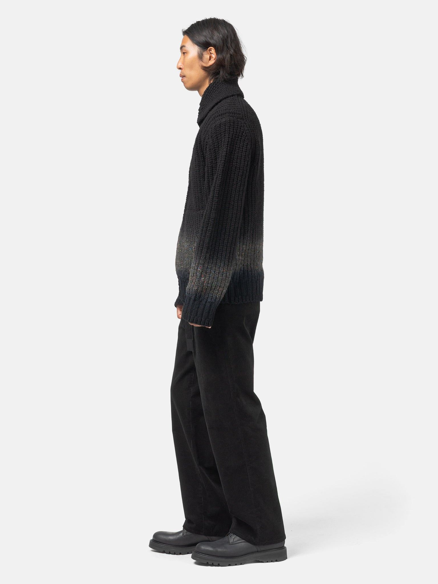 Corduroy Pants Black - 3