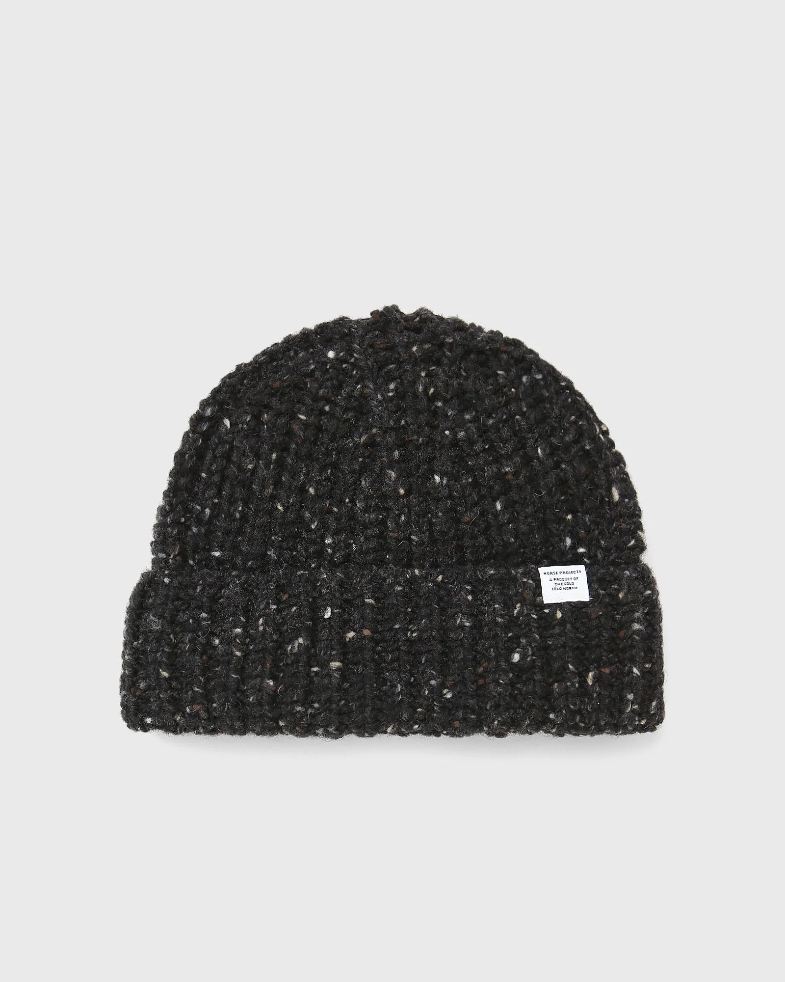 Donegal Wool Rib Beanie - 1