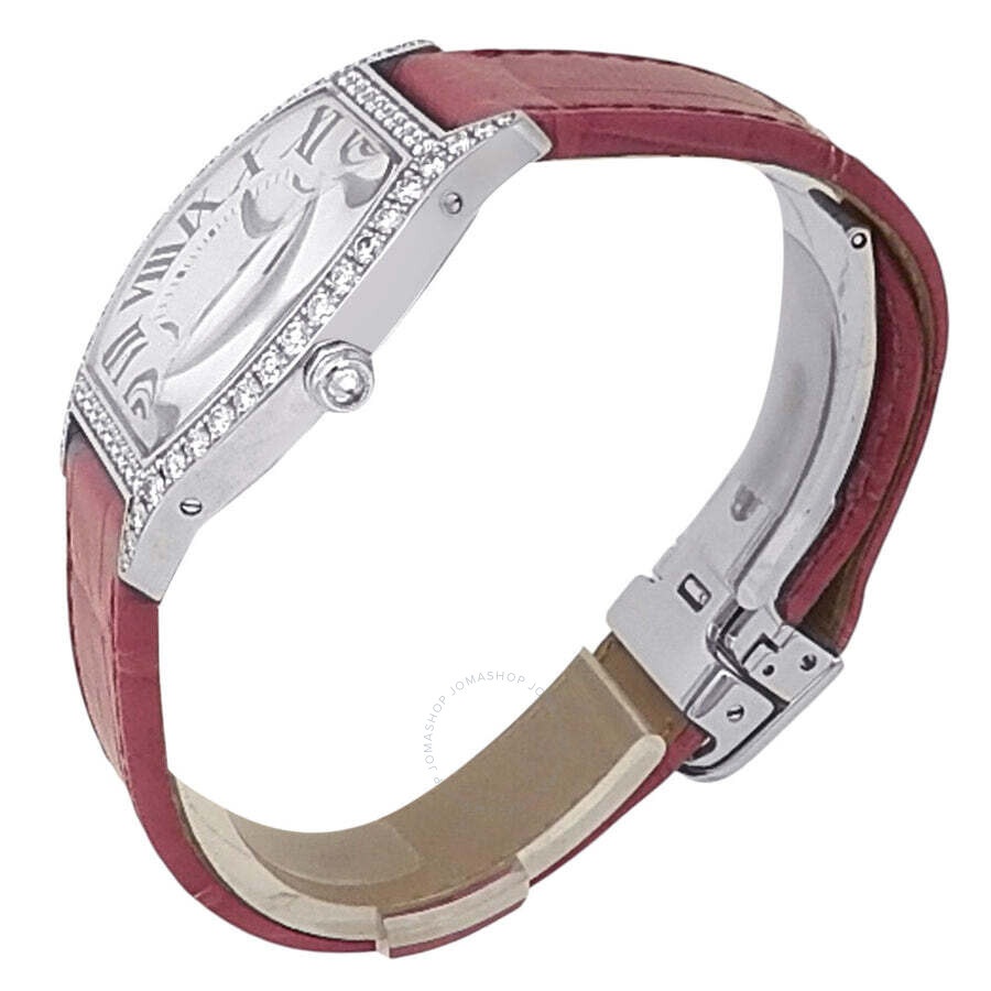 Pre-owned Cartier Tortue Hand Wind Diamond Ladies Watch WA501009 - 2