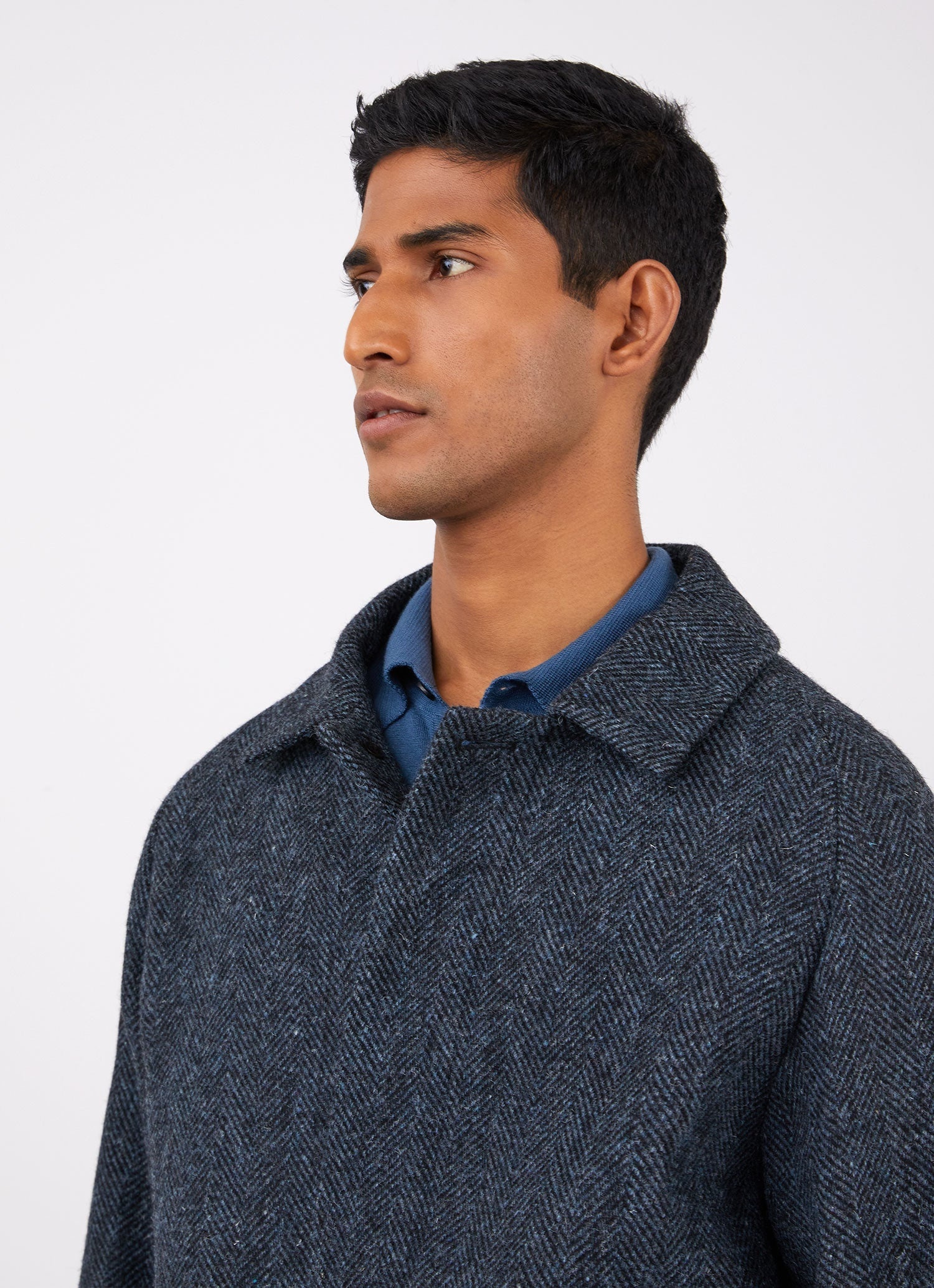Harris Tweed Car Coat - 5
