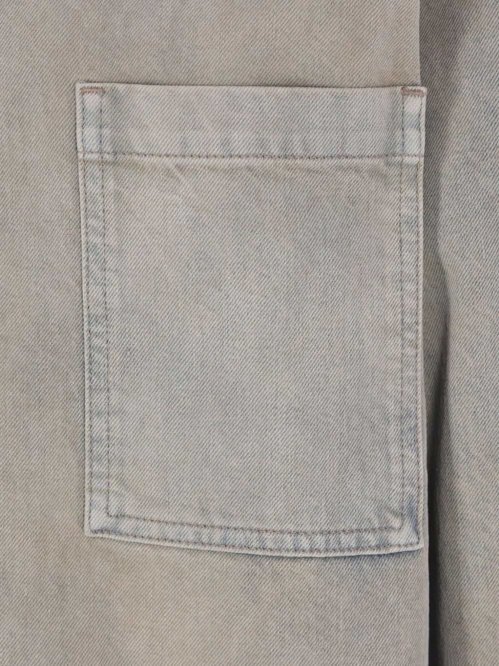patch-pockets denim jacket - 3