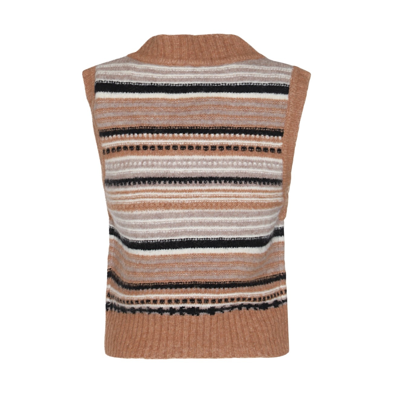 brown wool knitwear - 2