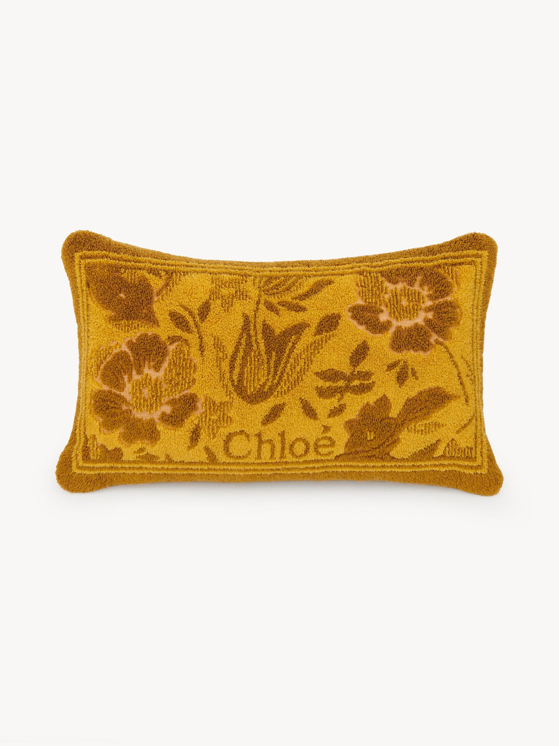 THE CHLOÉ PLAGE BEACH PILLOW IN COTTON TOWELING 1