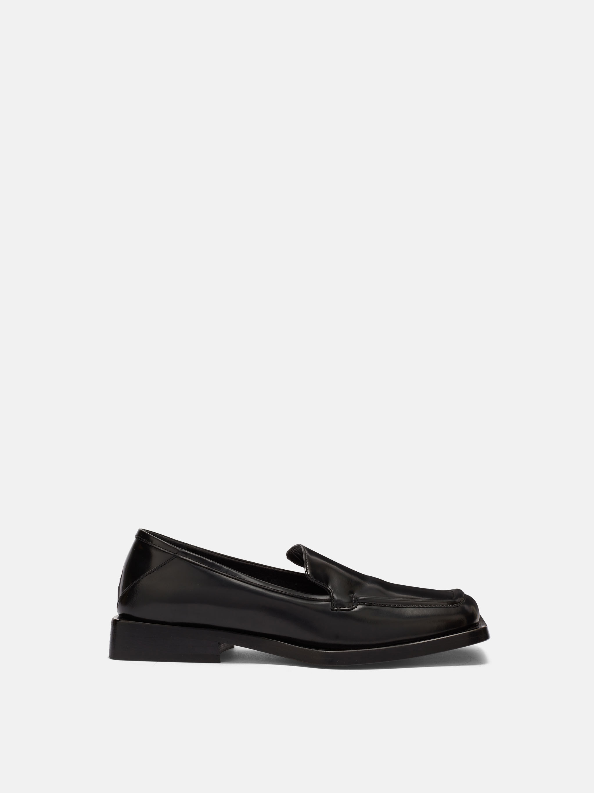 ''MICOL'' BLACK LOAFERS - 1